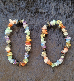 Crystal Chip Healing Bracelet - Chakra/Mixed Crystals