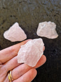 Rose Quartz Crystal Chunks (5 supplied)