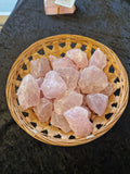 Rose Quartz Crystal Chunks (5 supplied)