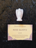 Rose Quartz Pocket Angel