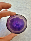 Colour Banded Agate Slice