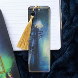 Obsidian crystal bookmark