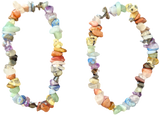 Crystal Chip Healing Bracelet - Chakra/Mixed Crystals