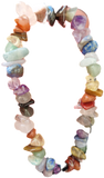Crystal Chip Healing Bracelet - Chakra/Mixed Crystals