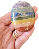 Chakra Palm Stone