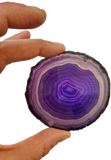 Colour Banded Agate Slice