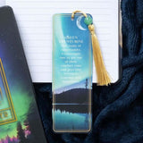 Green aventurine crystal bookmark