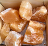 Rough Orange calcite