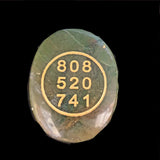 Money code stone/ Jade/ manifestation crystal