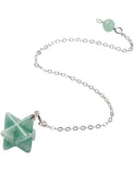 Green aventurine  merkaber pendulum
