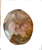 Flower agate palm stone