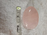 Rose Quartz Palm Stone