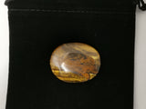 Tigers Eye Thumb Stone