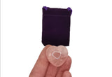 Rose Quartz Mini Crystal Heart