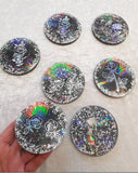 Holographic Glitter Coaster