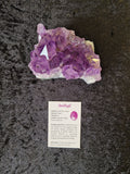 Amethyst With Cacoxenite