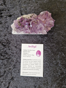 Amethyst With Cacoxenite