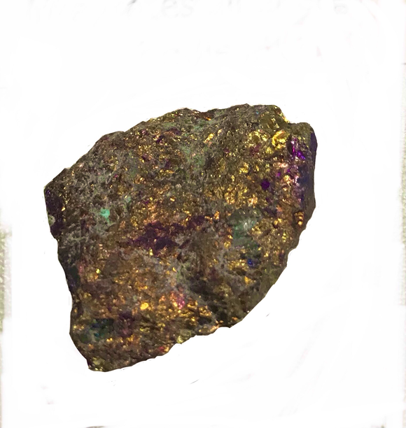 Chalcopyrite grounding/golden ray/ raise vibrations crystal