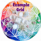 Crystal Grid manifestation  board 30cm